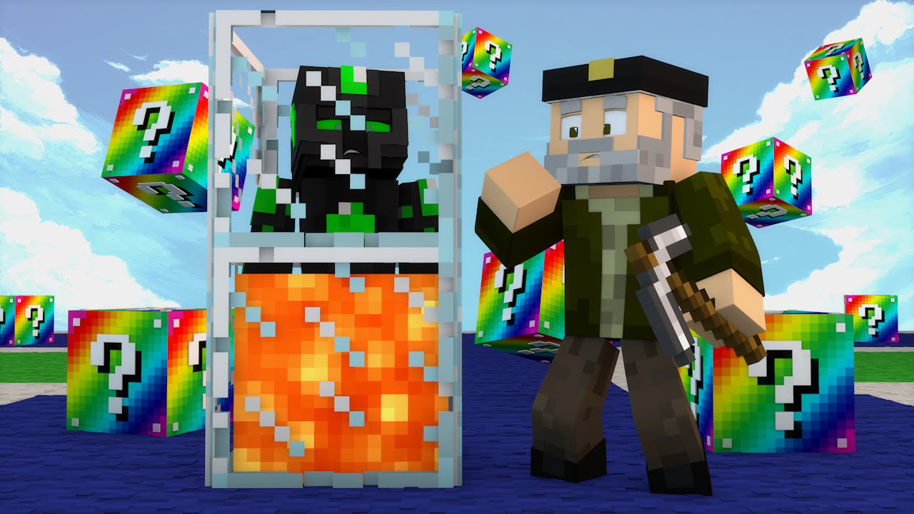 Minecraft: EMPEZAMOS FUERTE!! c/ sTaXx | RAINBOW Lucky Blocks Epic Race