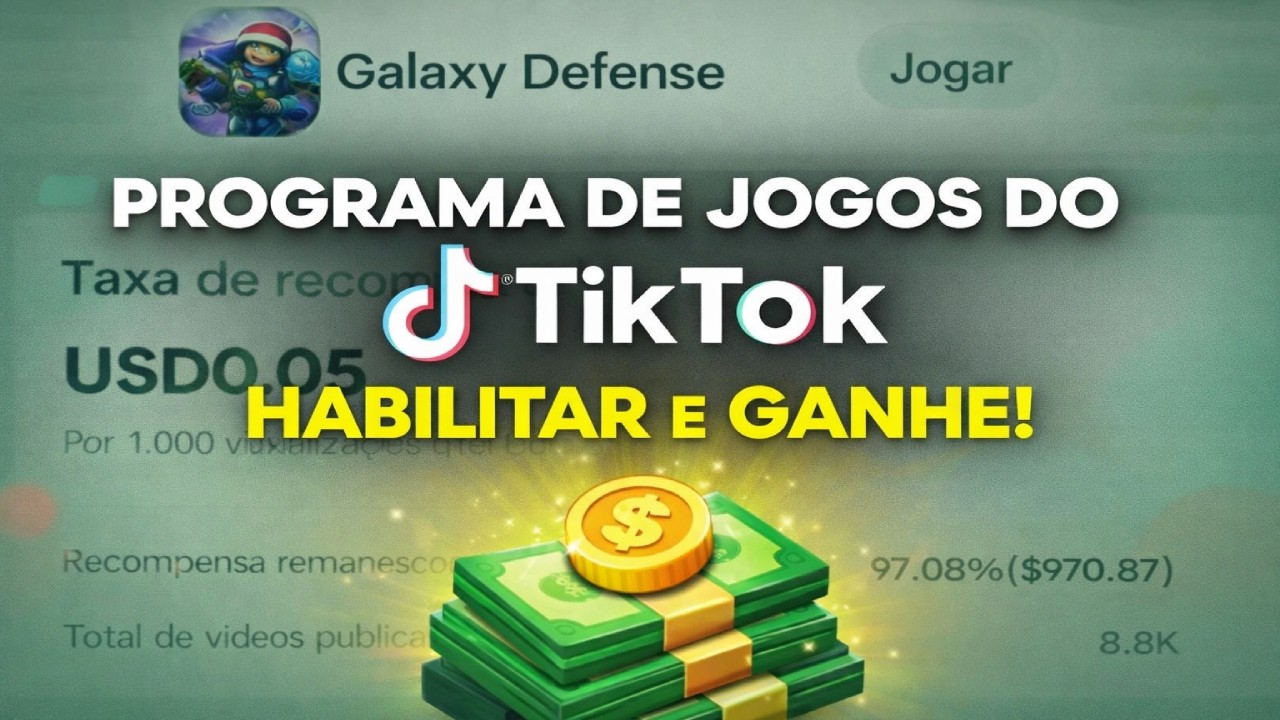 Programa de Incentivo a Jogos no TikTok: Como Habilitar e Começar a Ganhar?