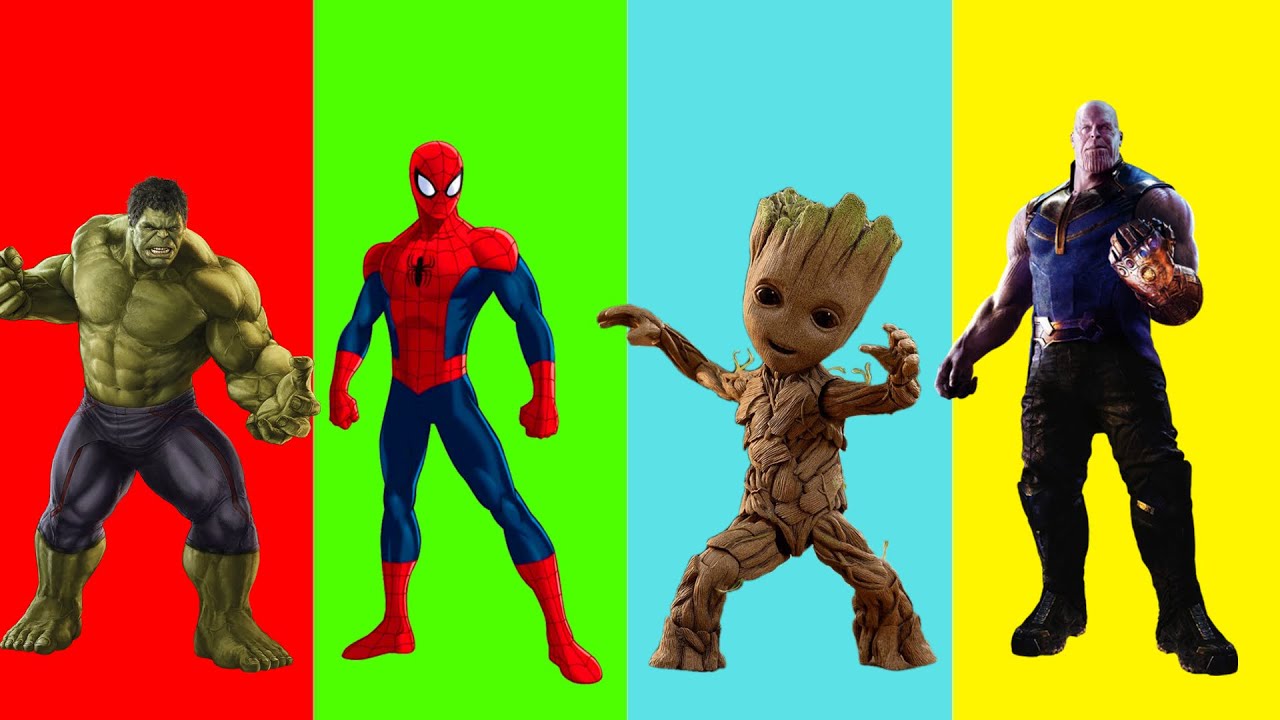 HULK🆚SPIDERMEN🆚THUNDER🆚ADM Coffin Dance Astronomia COVER #coffindance #astranomia #tileshopedmrush