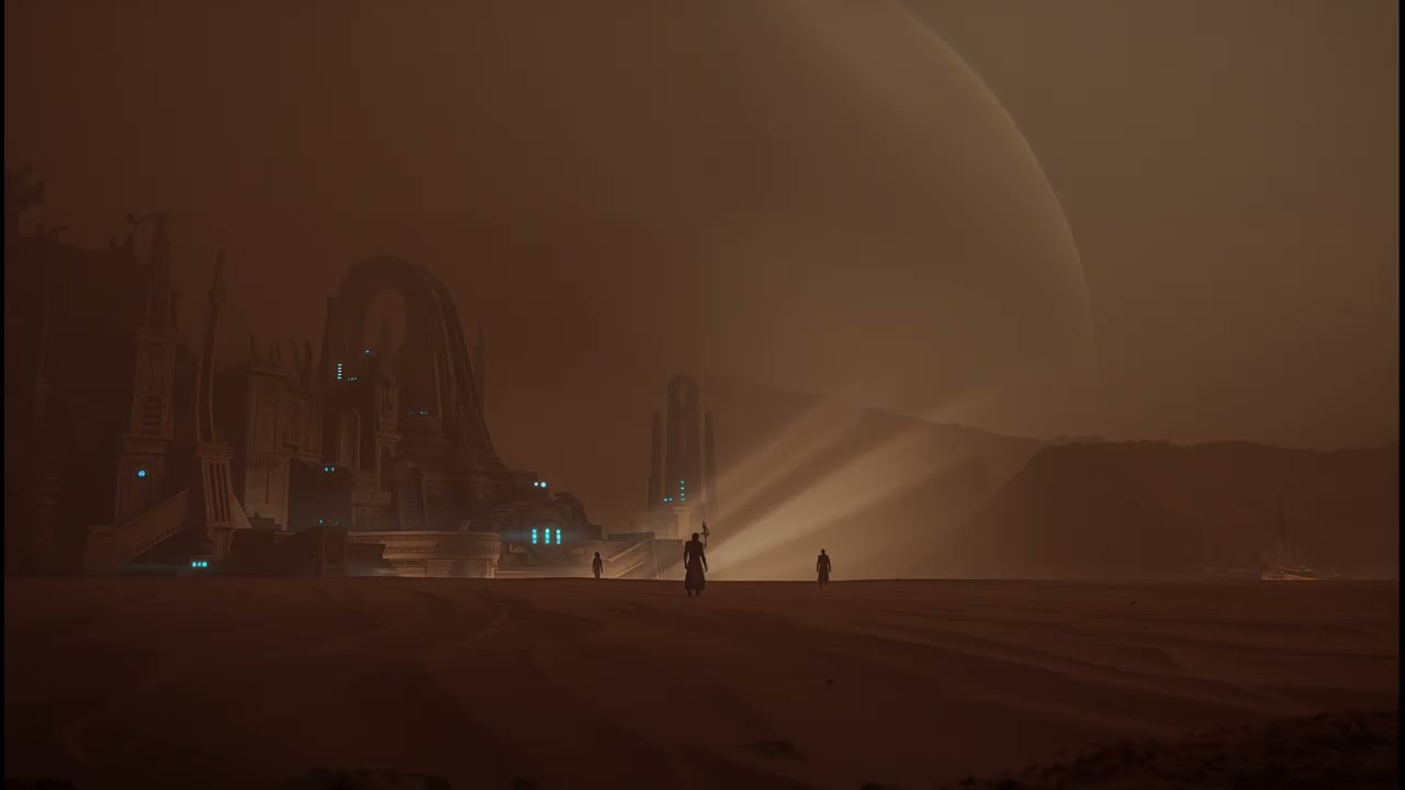 Desert of Arrakis – Dune Inspired Ambient Music | Sci-Fi Soundscape for Focus & Study