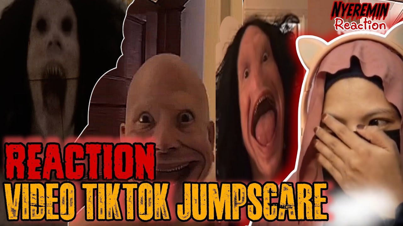 VIDEOS TIKTOKER REACTS FULL JUMPSCARE part 1 #reaction #SpencerLackey