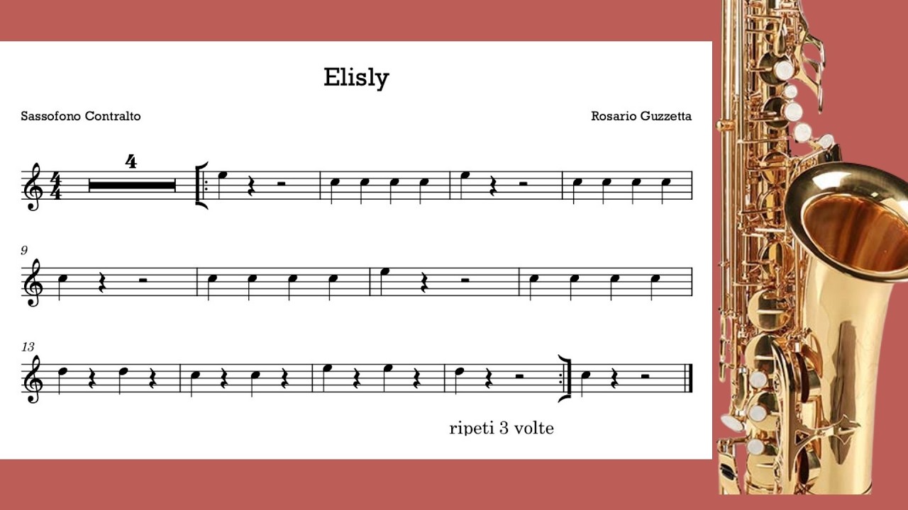 Elisly -  Sassofono Contralto  🎶