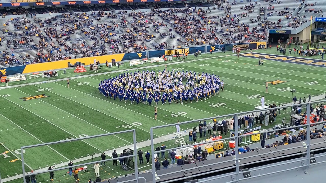 WVU band simple gifts 11/20/2021