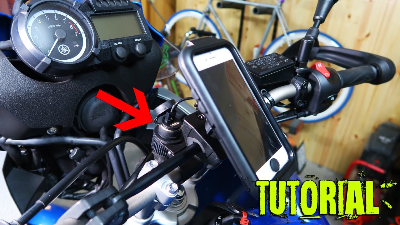 Come installare una presa 12v sulla moto