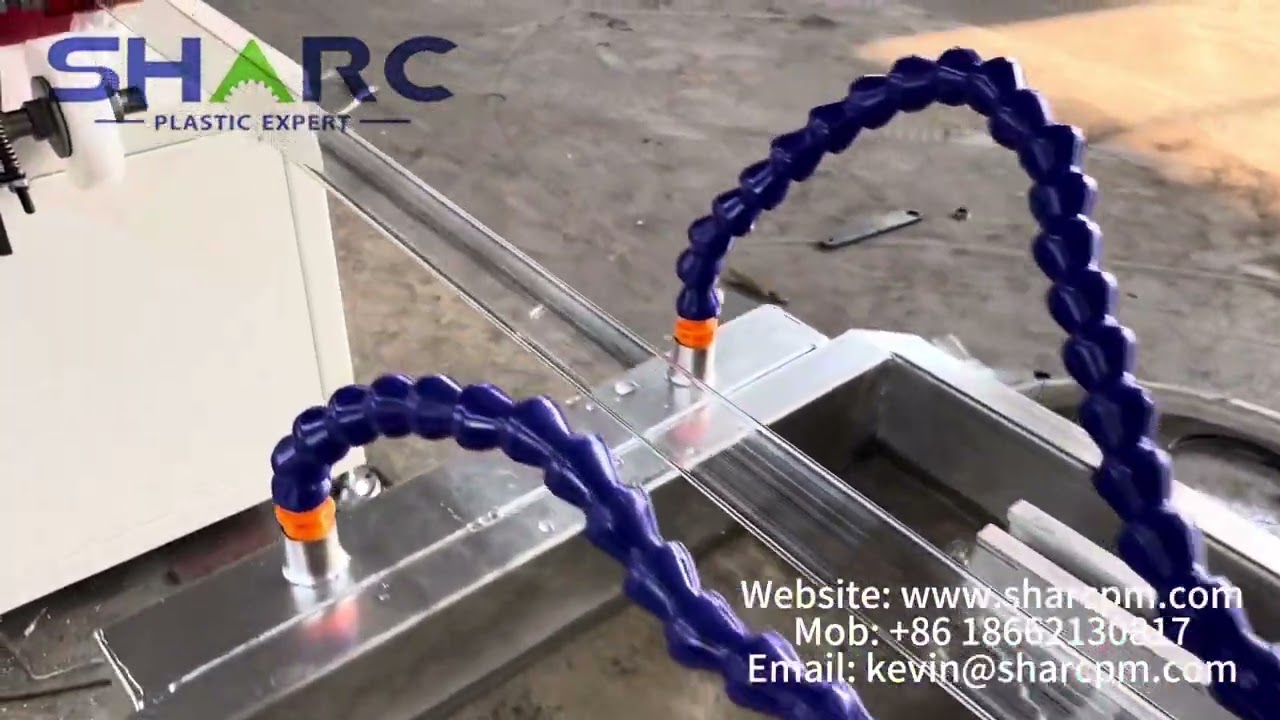 PC LED tube Light Cover Making Machine from Sharc Machine Company