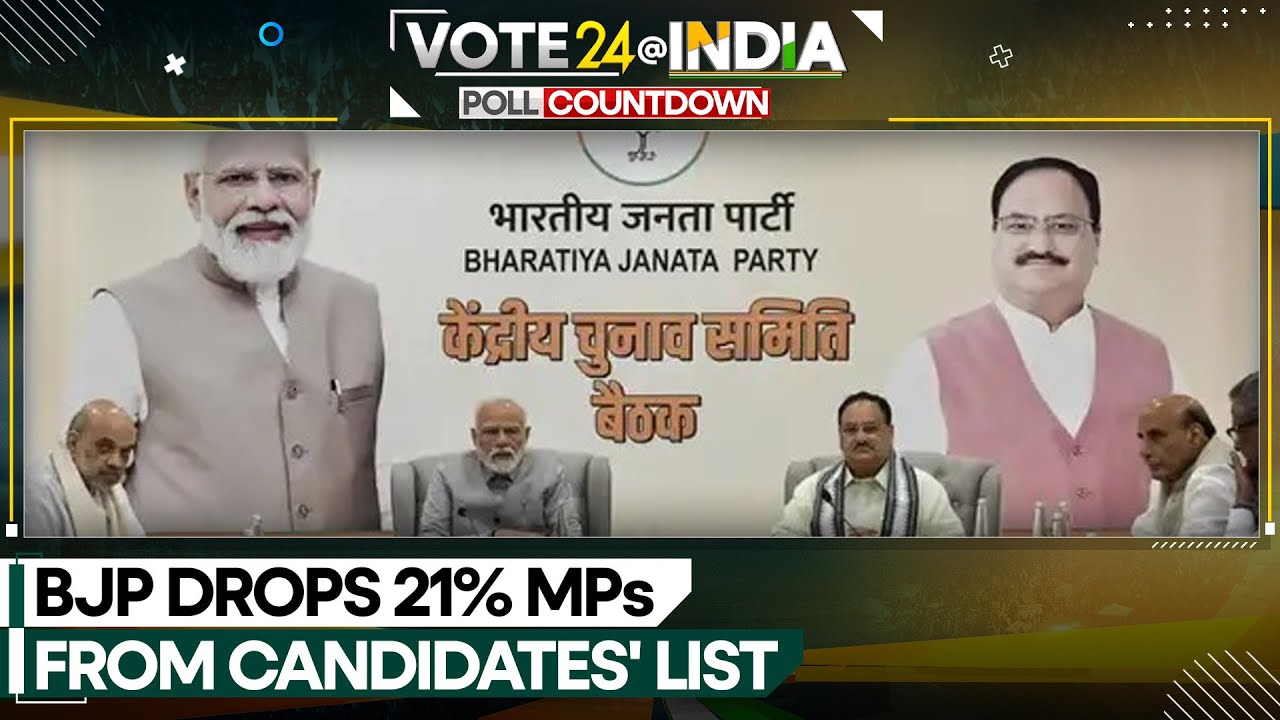 India elections 2024: BJP drops 21% MPs from poll candidates' list | WION