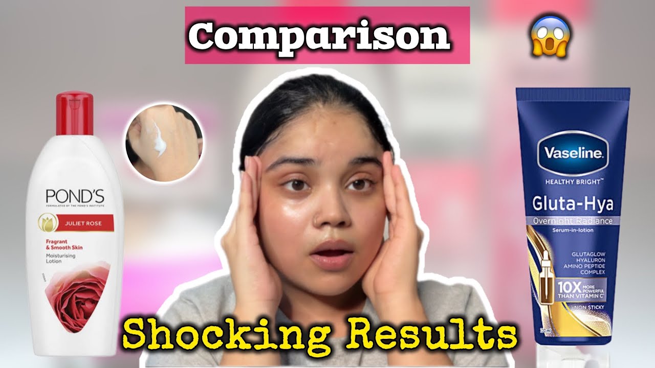 🔥BEST COMPARISON between Vaseline Gluta Hya vs Ponds Body Lotion | Honest Comparison & Review ✅