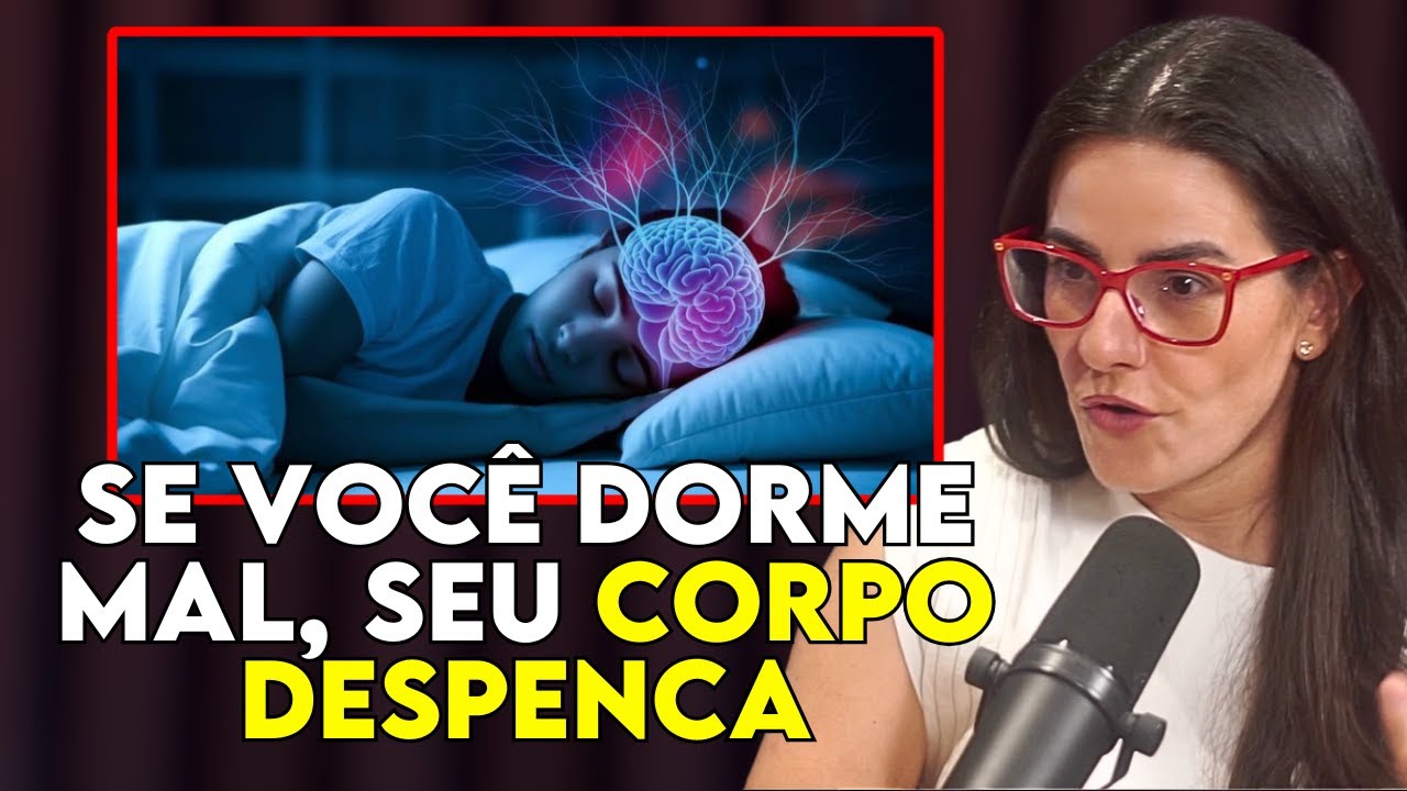 COMO A FALTA DE SONO DESTRÓI SUA SAÚDE (SEGUNDO A CIÊNCIA) | Lutz Podcast