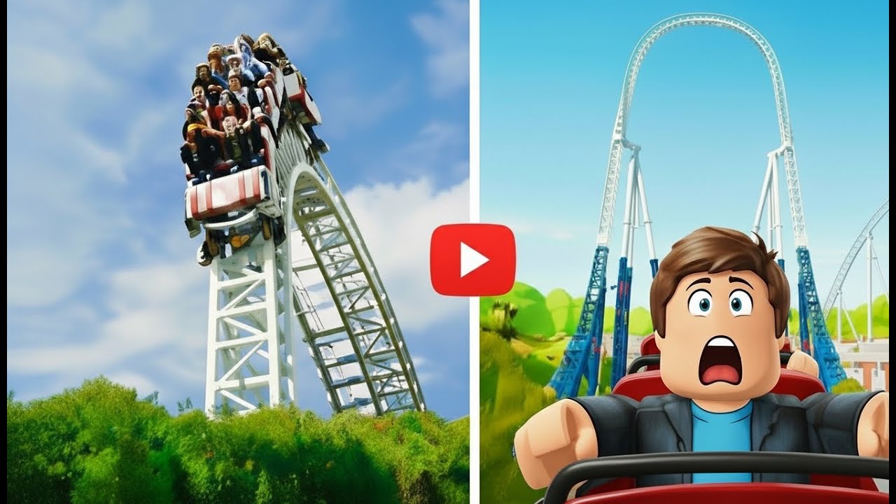 I Visit Thorpe Park In ROBLOX! 🎢