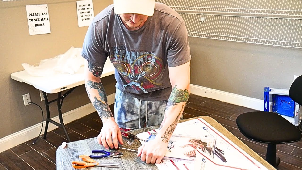 Destroying Key Issue CGC Comic Books & Buying Original Art for our Collection!