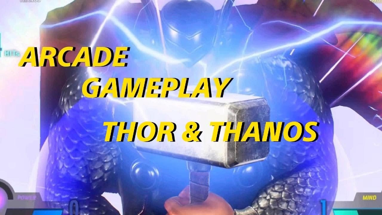 Marvel vs Capcom Infinite: Thor/Thanos Arcade Run