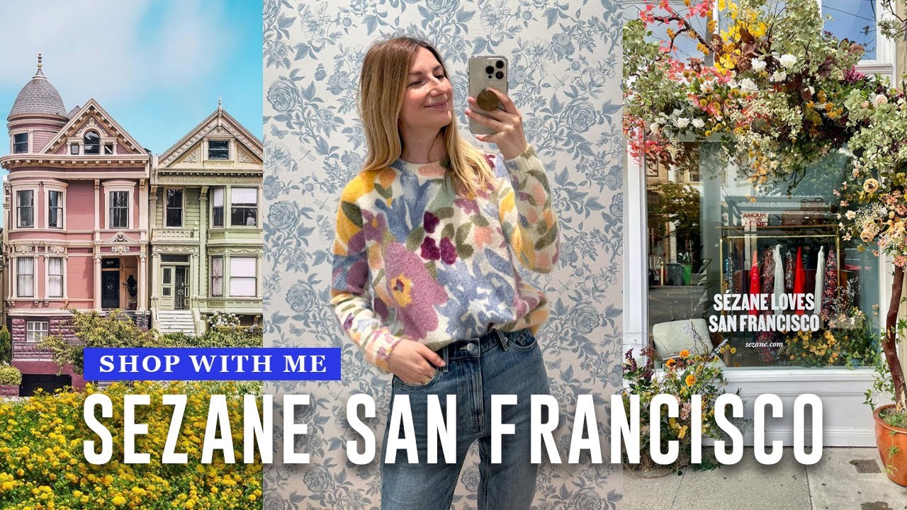 Sezane Haul SAN FRANCISCO Store | Shop With Me