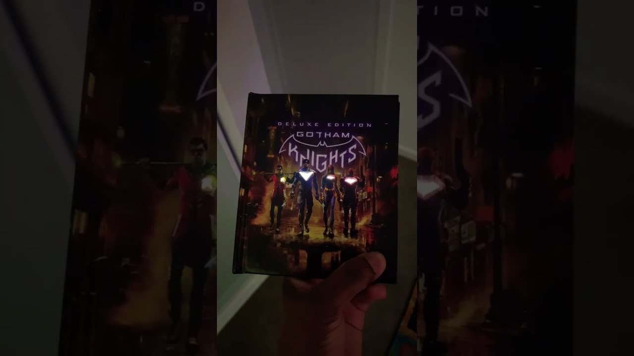 Gotham Knights Deluxe Edition LEDBOOK Showcase!!!😍😍😍😍