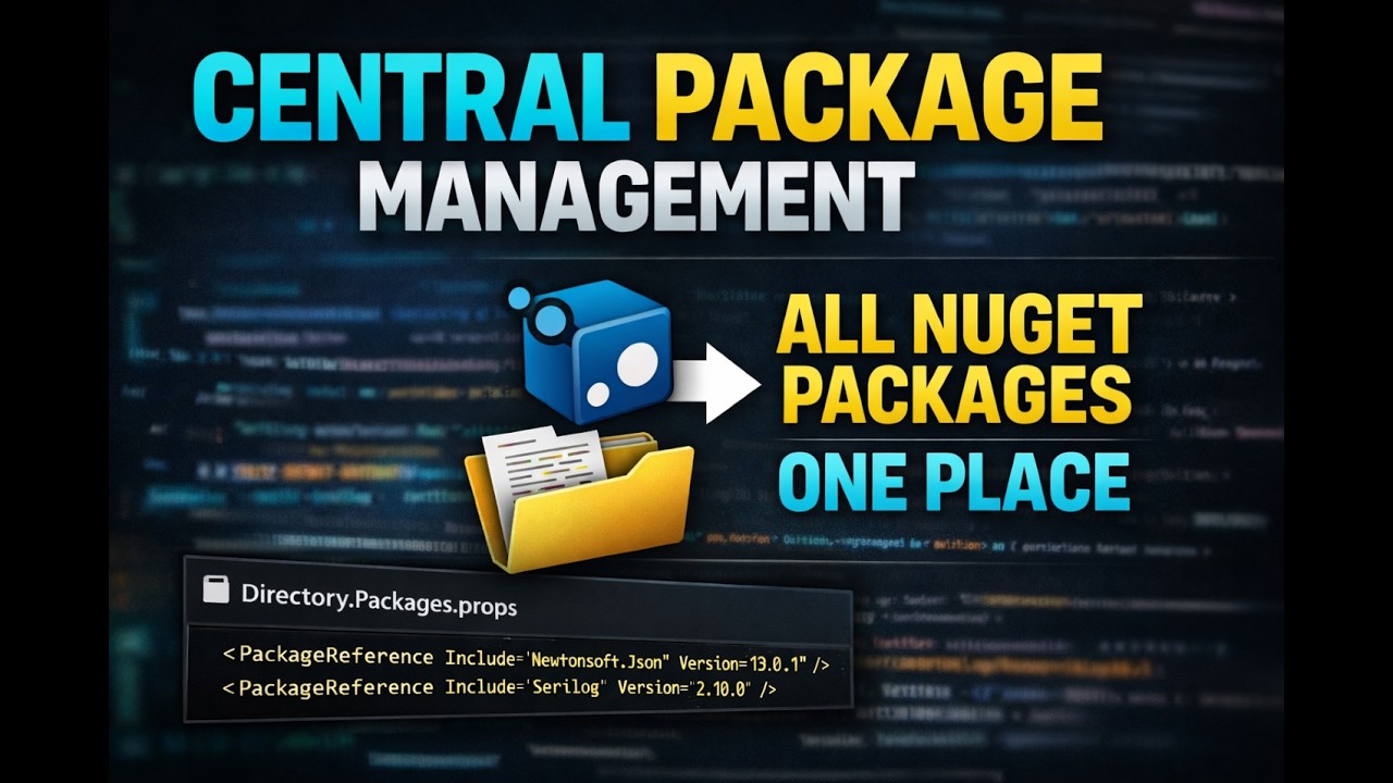 Прекратите управлять пакетами NuGet повсюду! Используйте централизованное управление пакетами в ....