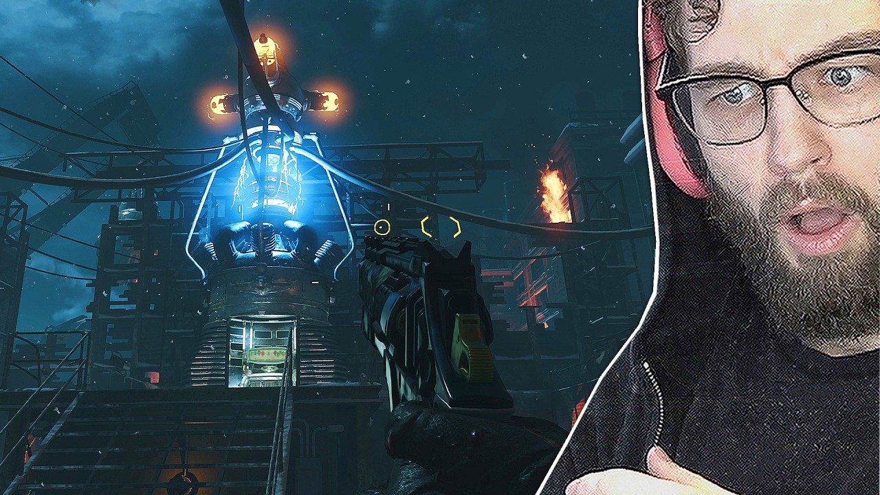 Джев впервые пытается найти пасхальное яйцо в режиме зомби в Black Ops 3.