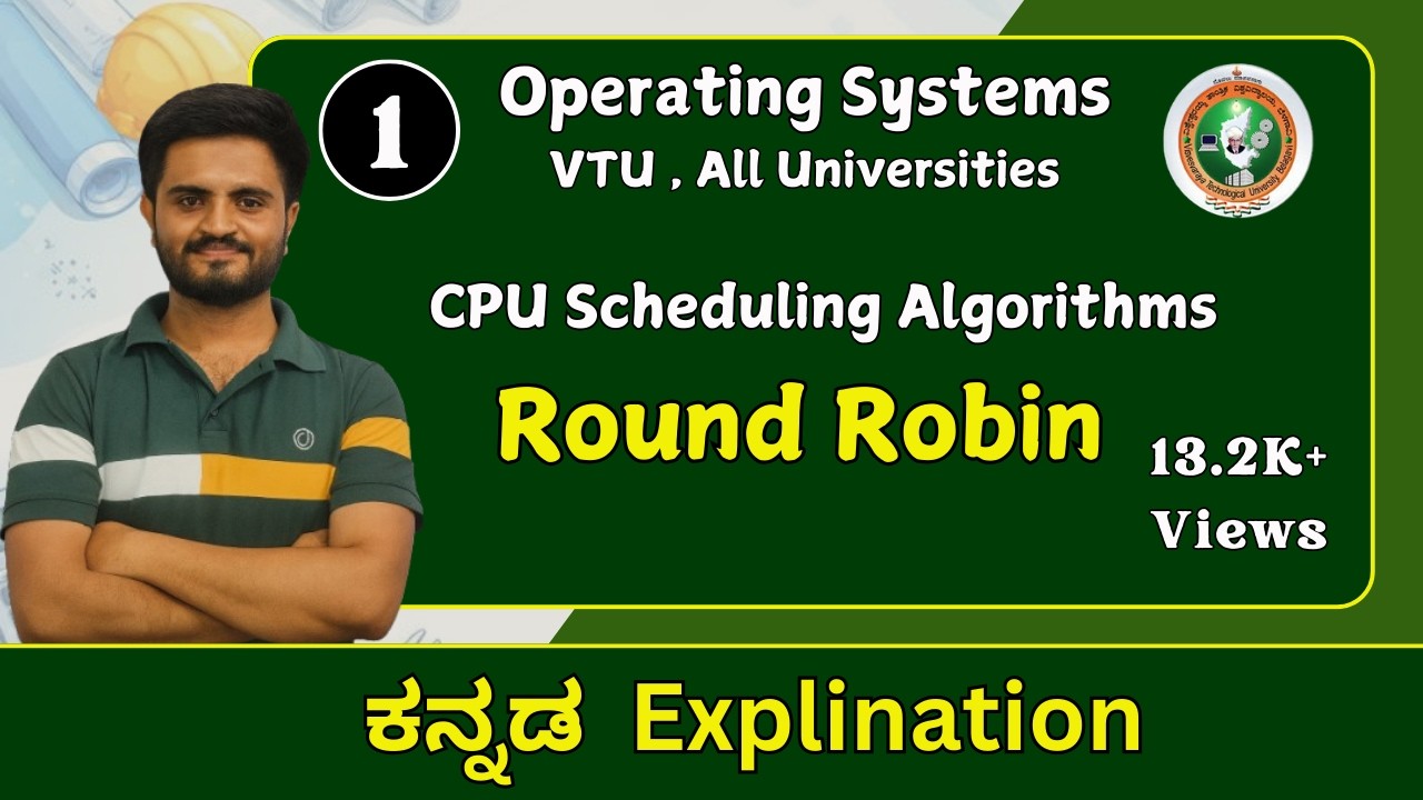 Round Robin |CPU Scheduling Technique in OS