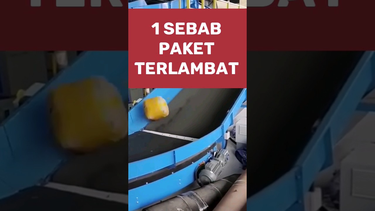 Penyebab paket datang terlambat, sistem ekspedisi #paket #order #jnt #jne #spx #kurir #olshop