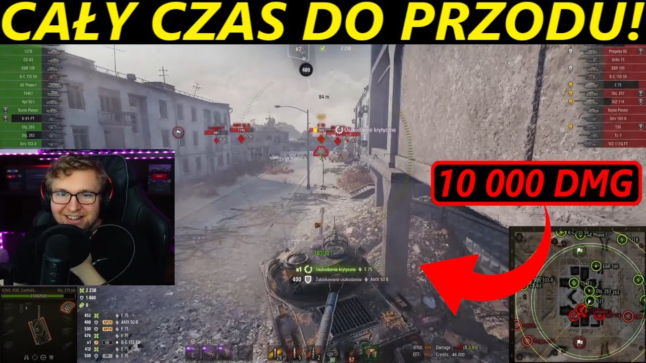 MULTI OGLĄDA IDEALNY RUSH - OBJ.279(e) - 10k DMG