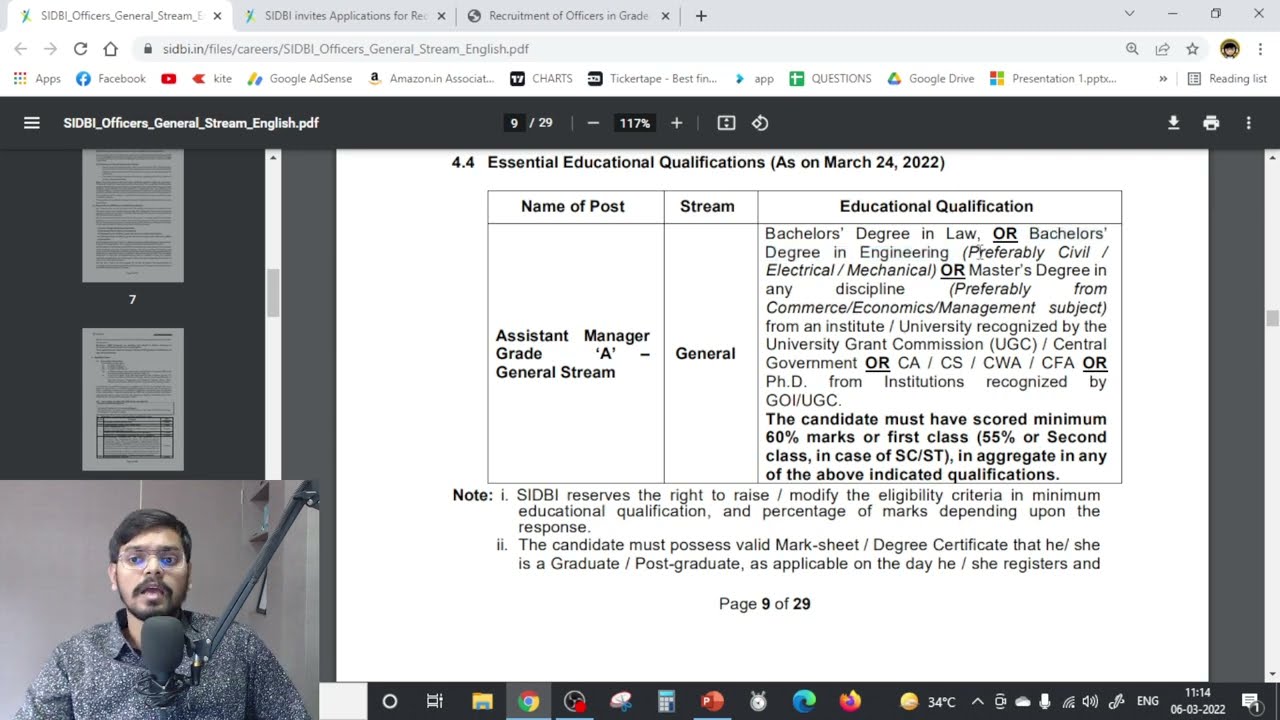 SIDBI Recruitment 2022 | Freshers| Salary ₹70,000/month| Permanent Job | Any Branch|Latest Jobs 2022