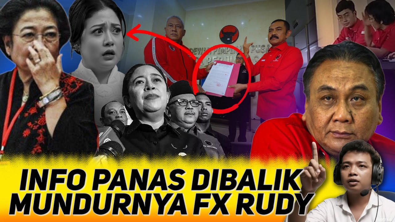 NGERI😱ADA KONFLIK INTERNAL?! FX RUDY & BAMBANG PACUL KORBAN POLITIK TRAH MEGAWATI?