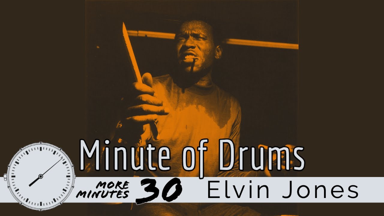 Elvin Jones on Wayne Shorter's Witch Hunt / Minute of Drums / More Minutes 30