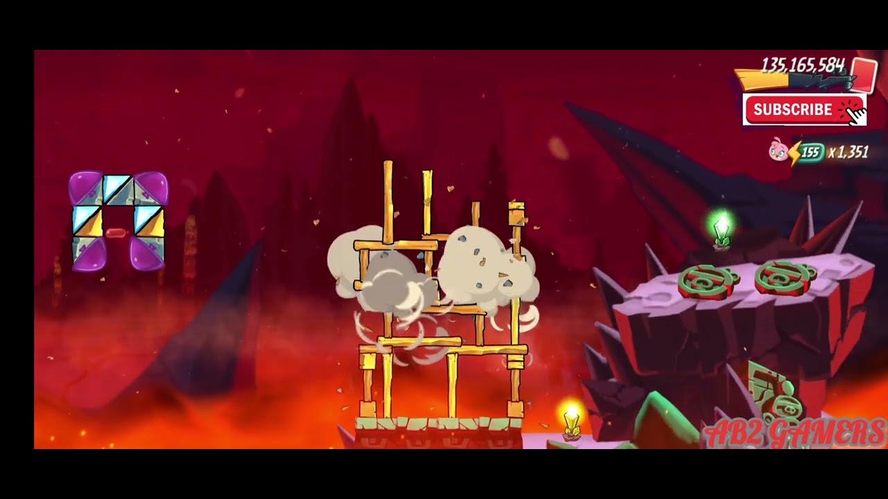 Angry Birds 2 CVC - AB2 Gamers - 17July 2022  - with x3 Bubbles 3Times - Almost 11 Rooms Cleared.