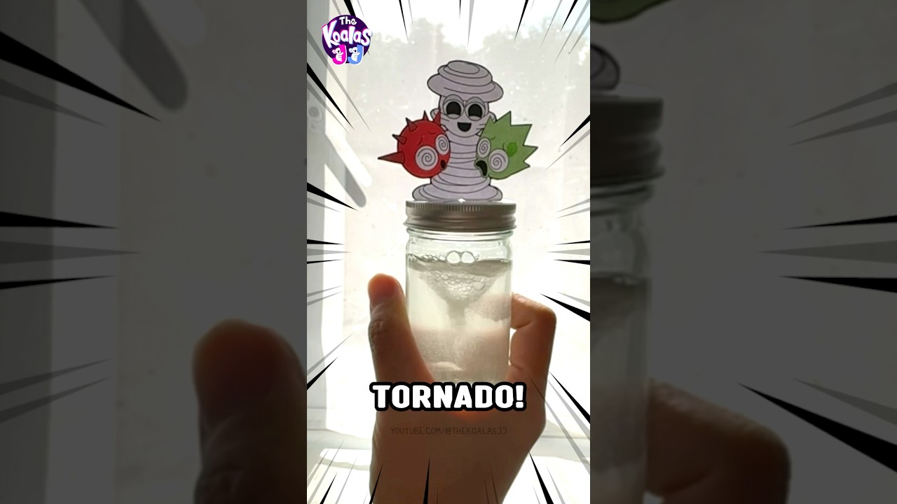 This Secret Mini Tornado Trick Will Blow Your Mind! | DIY Kids Crafts #sprunki #experiment