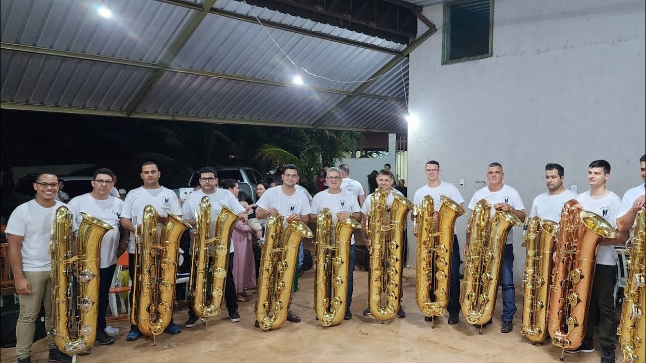 Encontro dos Sax Graves em Campo Grande MS que Festa Linda dia 28/10/23