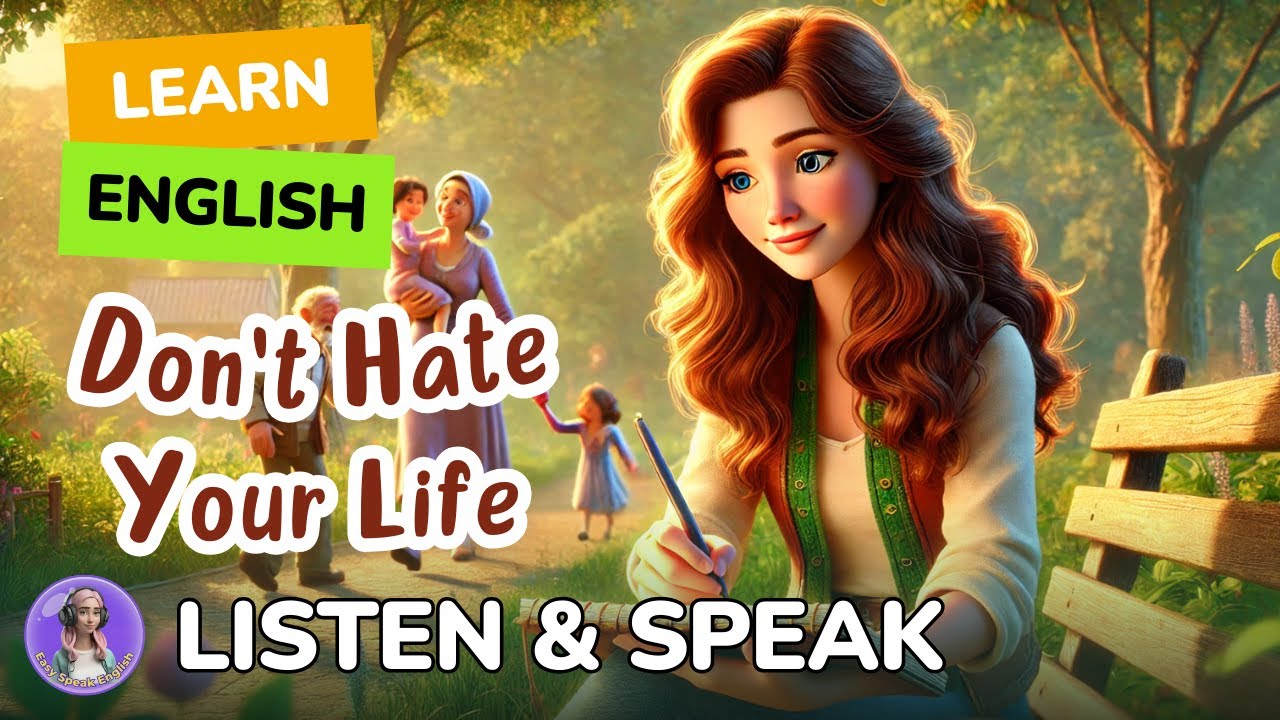 Don’t Hate Your Life | Improve your English | English Listening and speaking Practice