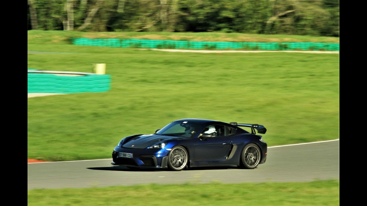 718 GT4 RS - On a 'Karting' Track Doing Karting Things - Best Lap on Circuit des Ecuyers