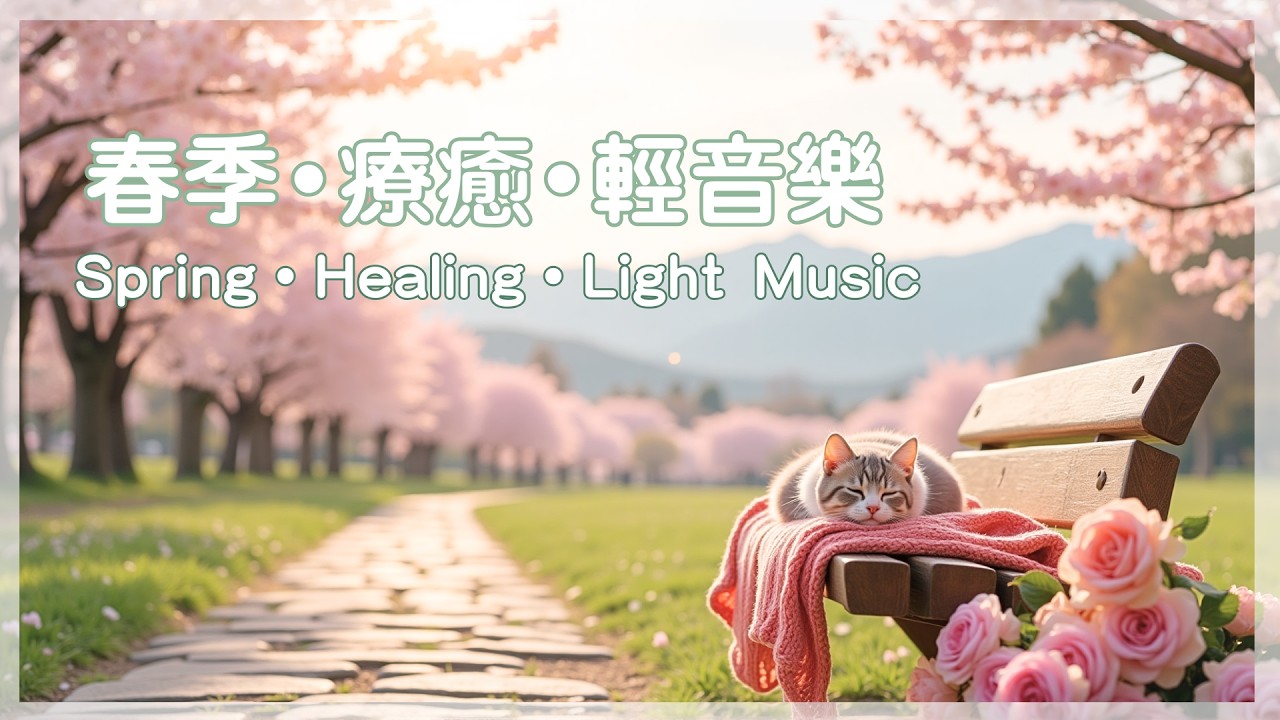【最新春季限定】春季療癒系輕音樂 -- 提升效率的療癒音樂 陪你讀書、工作、沉浸思考緩解、壓力與焦慮Healing Spring Piano  Boost Productivity & Focus