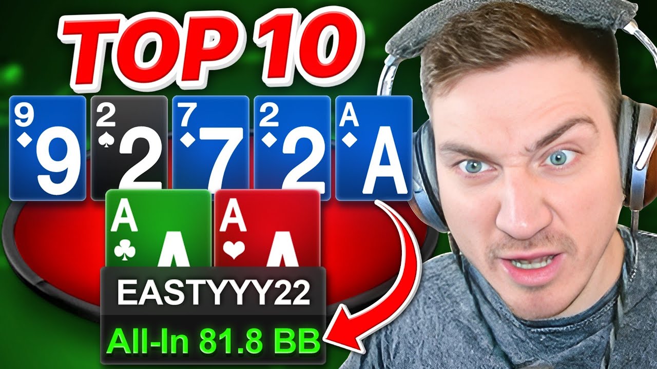 The NEW WORST Bad Beat of My LIFE?! | Top 10 Hands Ep. 190