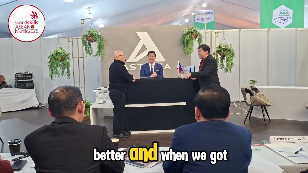 HOTEL RECEPTION SKILL// WORLDSKILL Competition// Manila,Philippine August 2025 