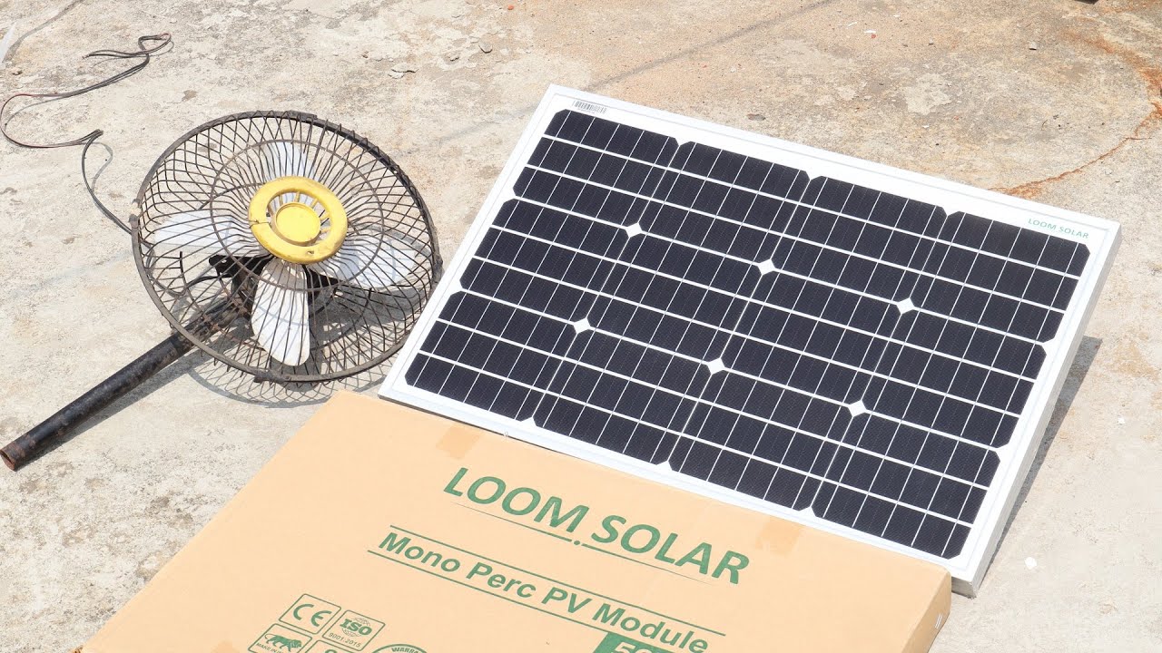 Loom Solar 50W Panel Unboxing & Testing