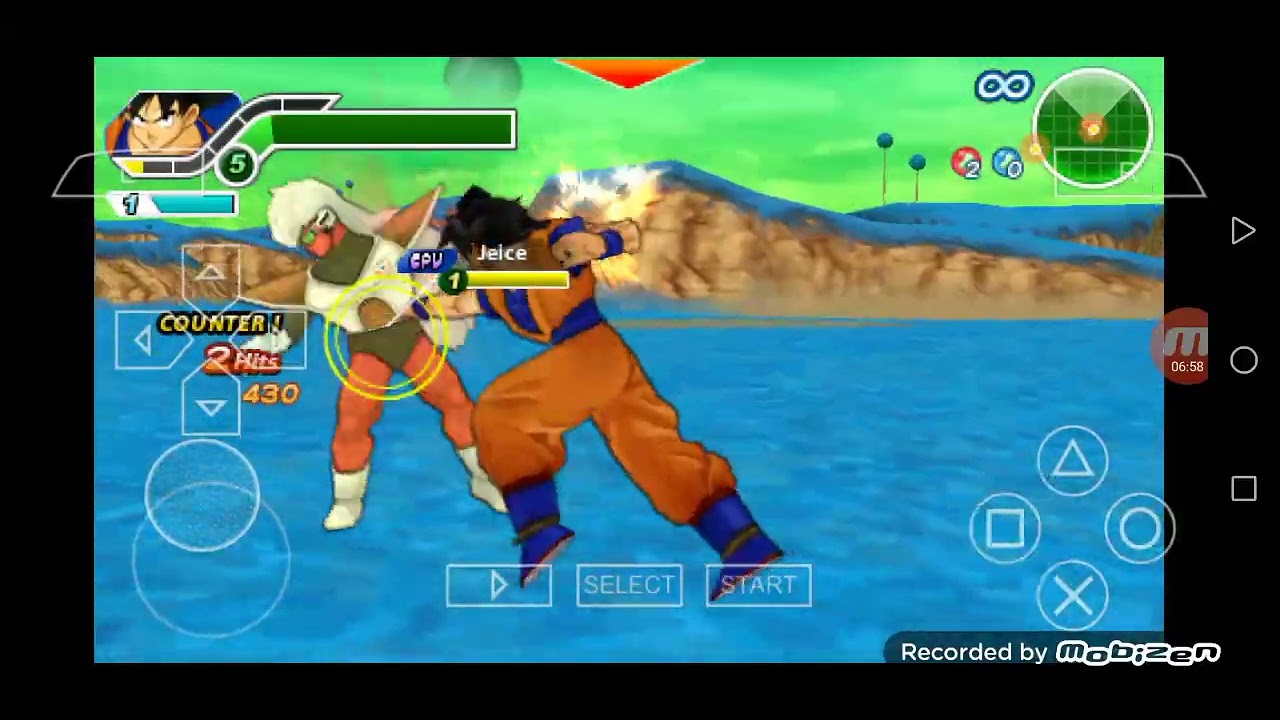 تختيم لعبة DRAGON BALL TENKAICHI TAG TEAM الحلقة رقم 3