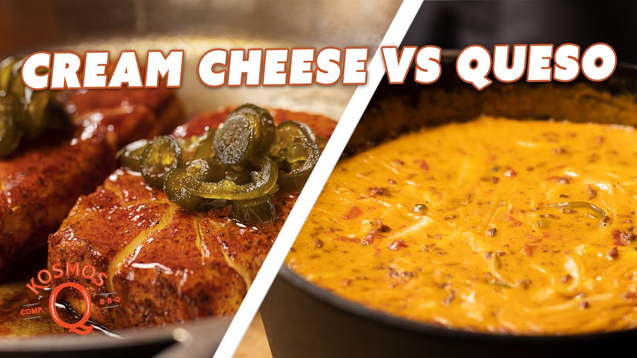 Who WINS? Smoked Queso Dip or Smoked Cream Cheese | Ft. Kosmos Q