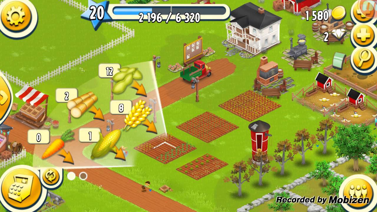 Hayday- level 20 short gameplay