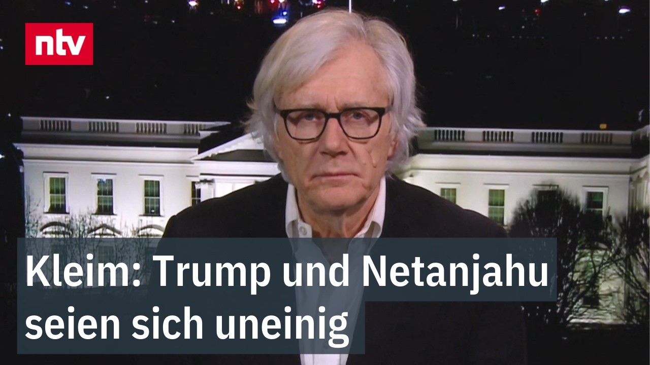 Kleim: Trump und Netanjahu sollen zu Krieg uneinig sein - Spannungen im USA‑Israel‑Bündnis