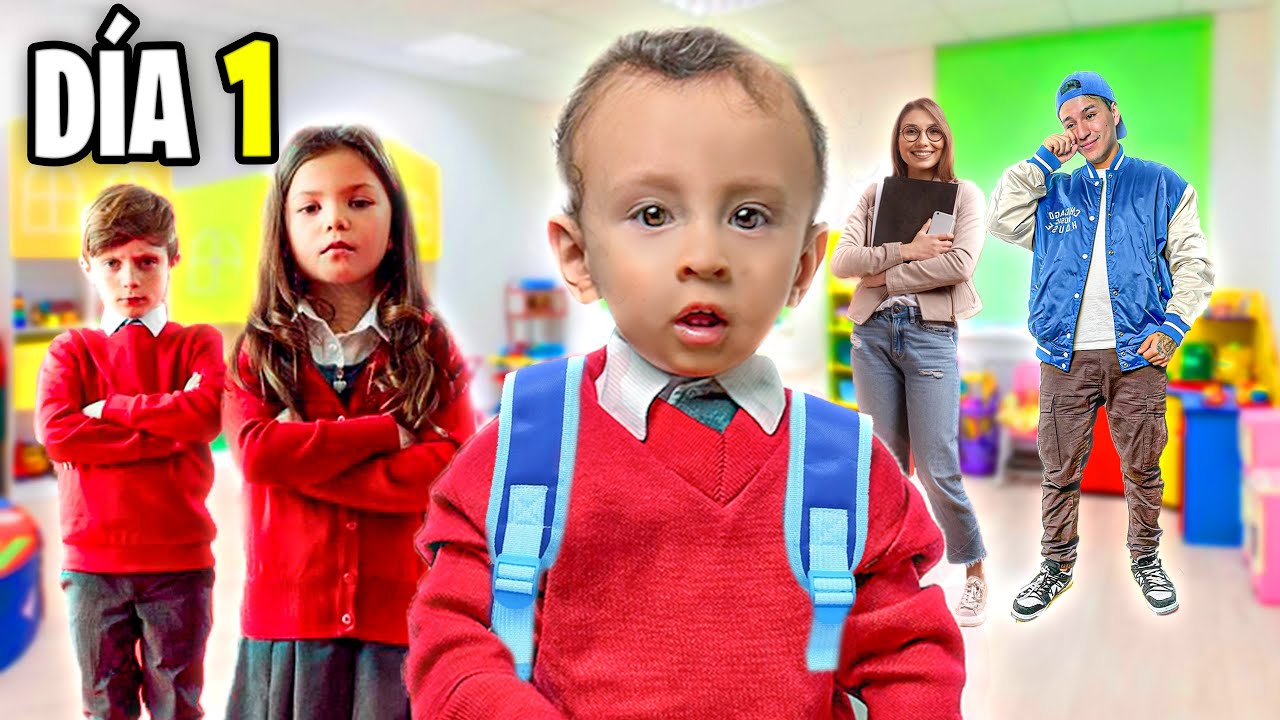 &iexcl;MI HIJO TIENE SU PRIMER DIA de CLASES!