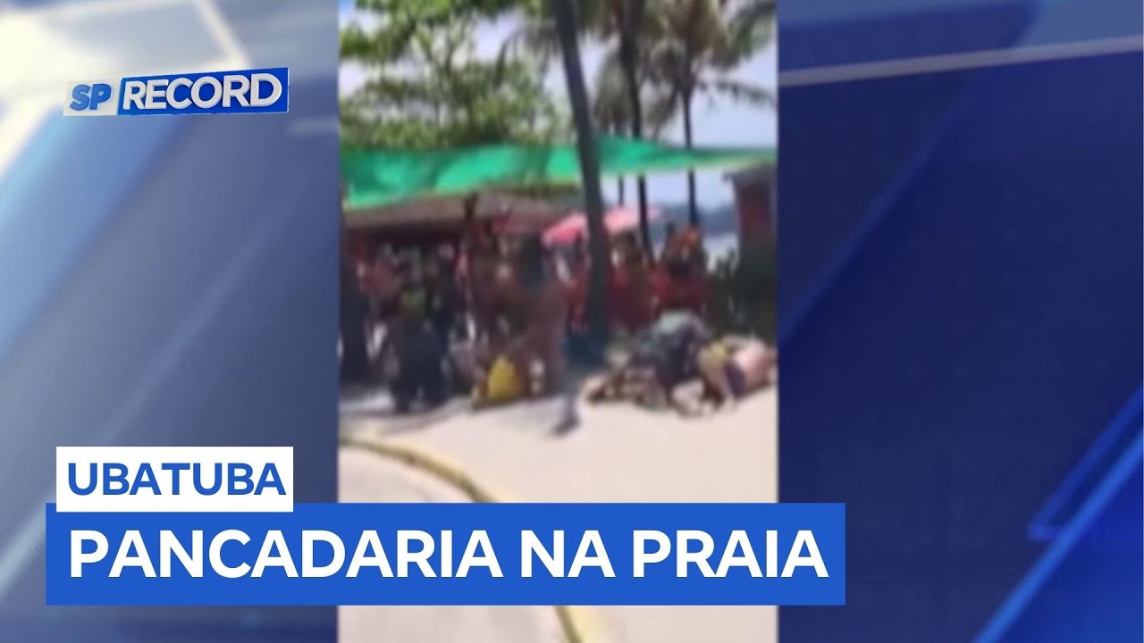 Confusão entre banhistas e guarda-vidas termina em agressões em praia do litoral paulista