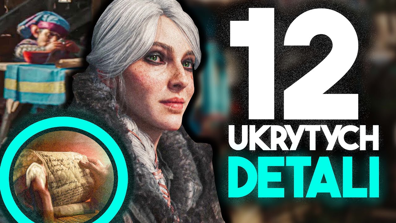 WIEDŹMIN 4 KRYJE SEKRETNE NAPISY! 12 SEKRETÓW Z WIEDŹMINA 4 KTÓRE PRZEOCZYŁEŚ! ANALIZA DEMA