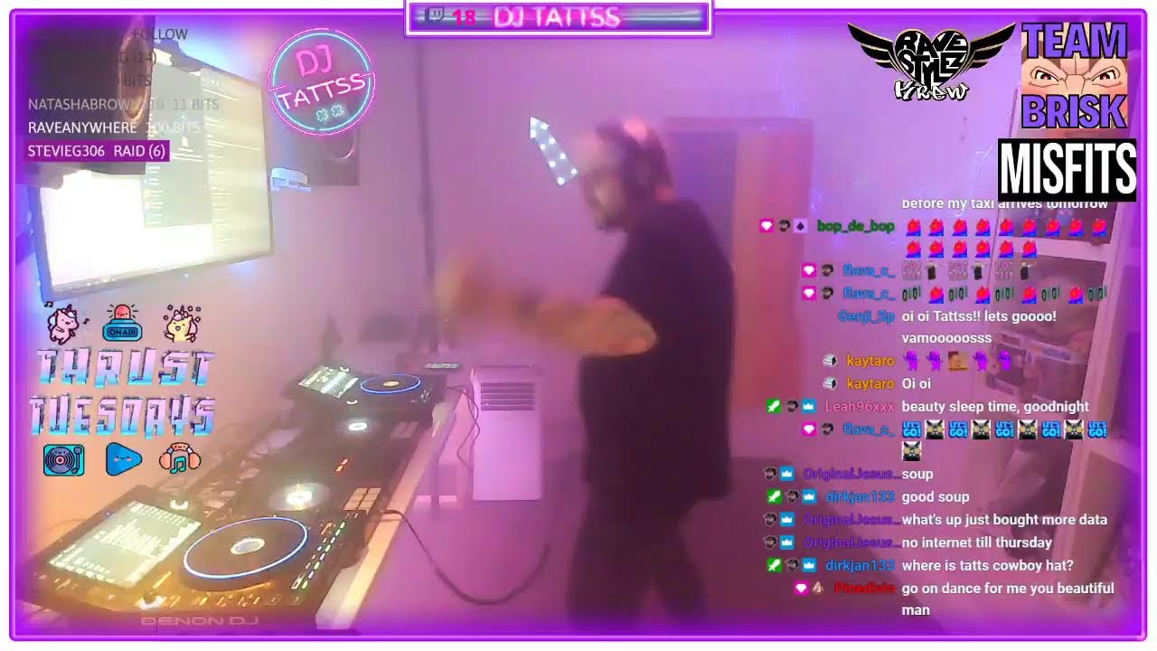 | Thrust Tuesday's With DJTattss | #teambrisk | Hardcore | Hardstyle |