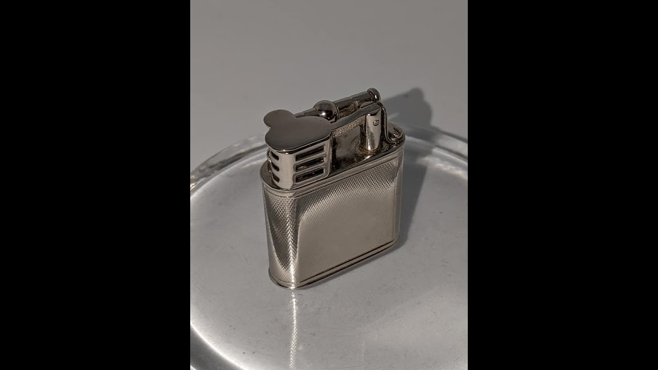 Antique 1928 Dunhill Turbo Cigarette Lighter