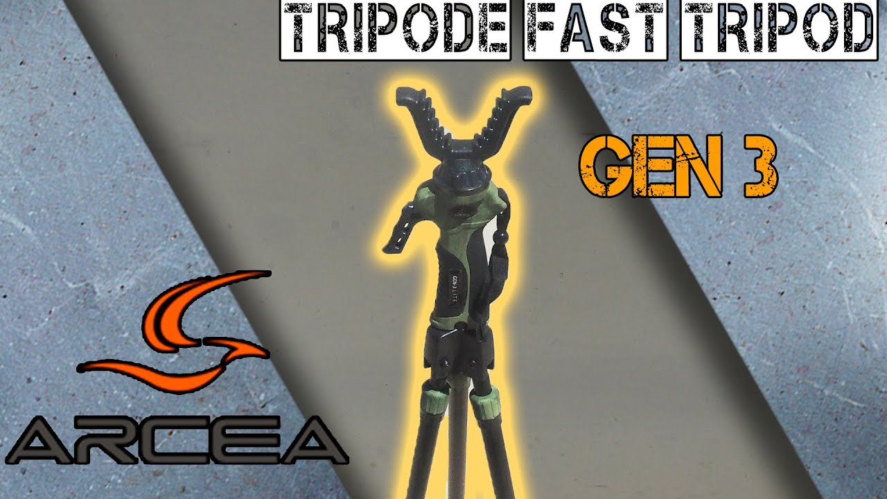 Tr&iacute;pode ARCEA FAST TRIPOD GEN 3