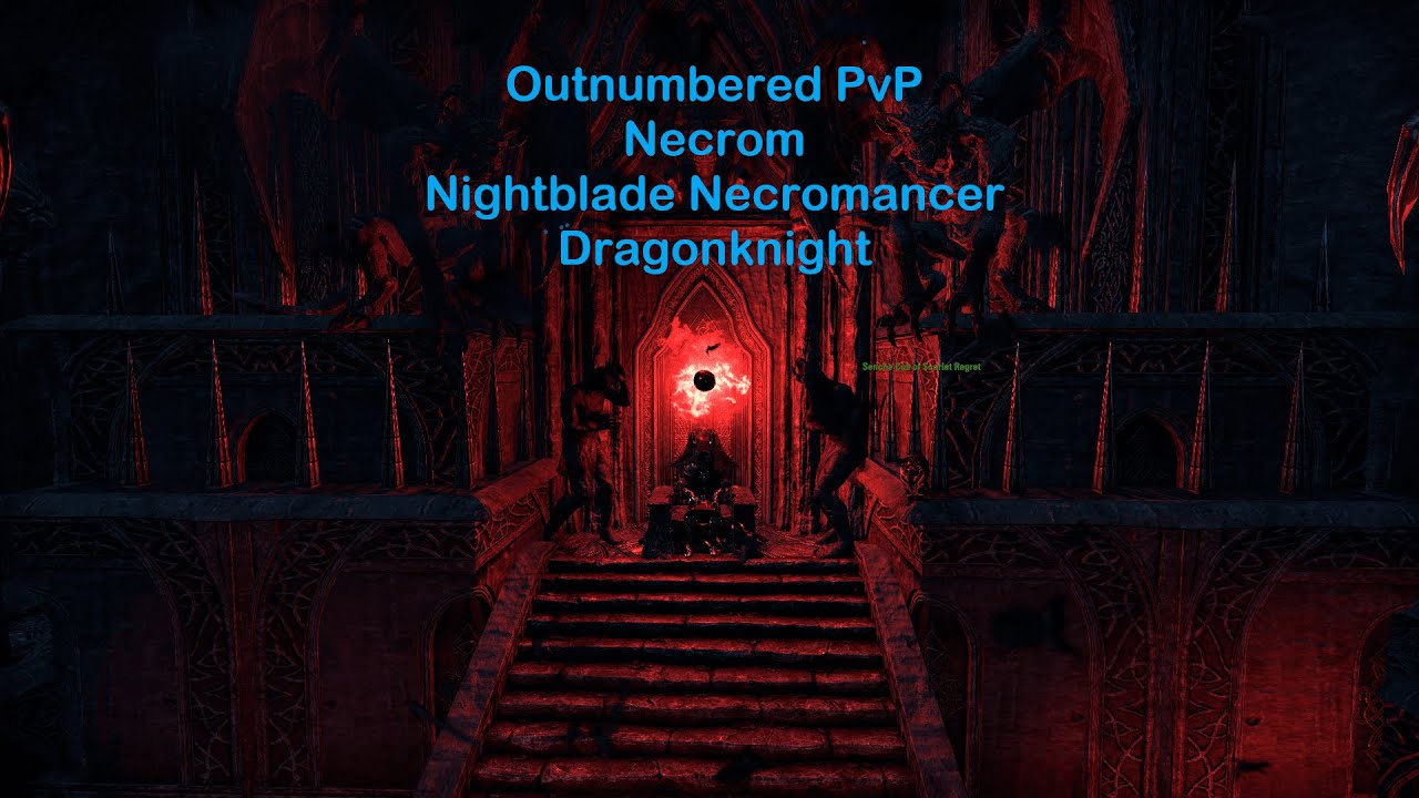 [ESO PVP] Heresya Outnumbered PvP Necrom