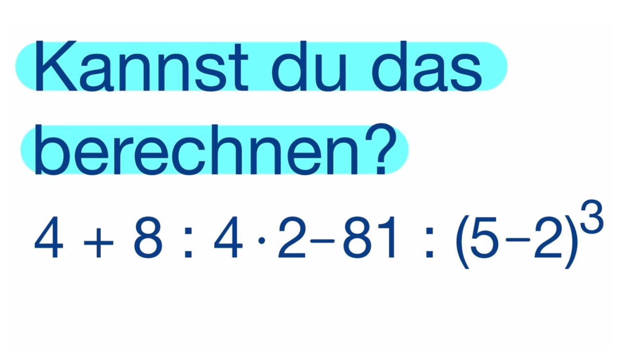 Kannst du den Term berechnen?
