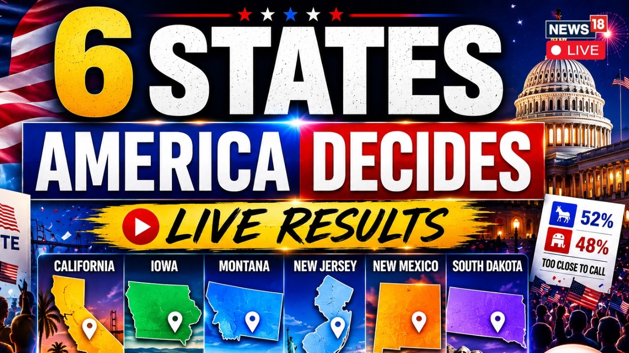 LIVE: Primary Election Results From California, Iowa, Montana, New Jersey, New Mexico & South Dakota