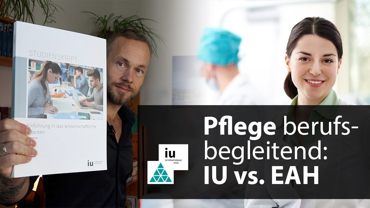 Pflege im Fernstudium: IU vs. EAH | berufsbegleitend Bachelor Pflegemanagement