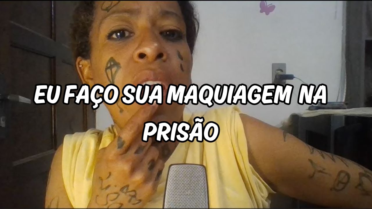 Você é nova na prisão e eu faço sua maquiagem #asmr  #humor