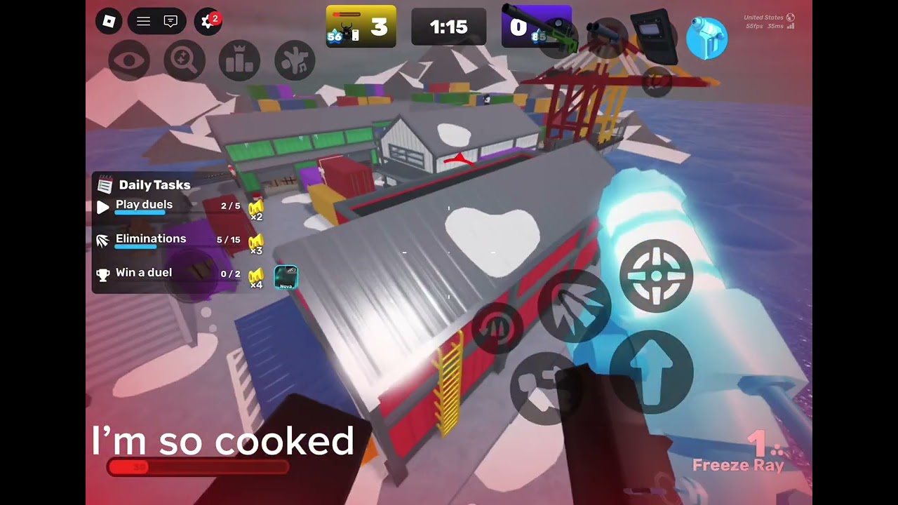 1v1 against a level 85